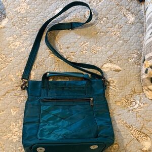 Lug Courier Tote - Teal